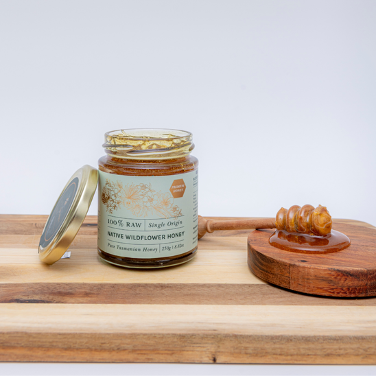 Flinders Island Native Wildflower Honey - 100% Raw, Botanical Blend